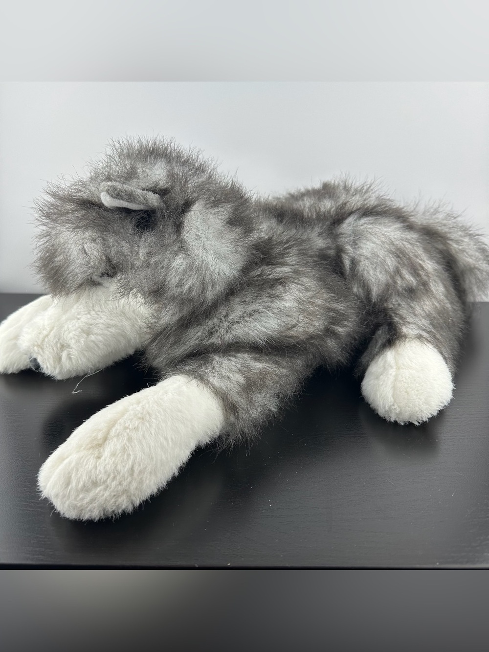 Folkmanis Puppets Timber Wolf Husky Hand Puppet 17” Realistic Plush